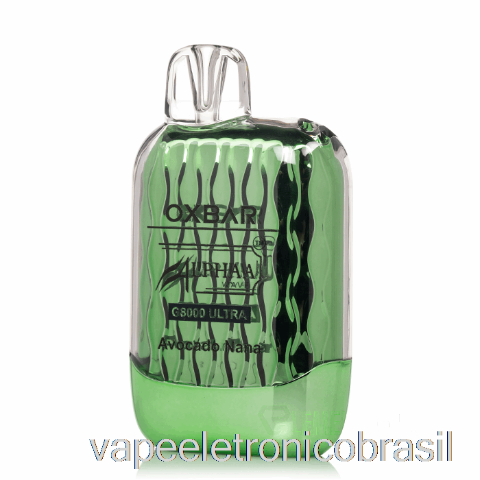 Vape Eletrônico Oxbar G8000 Descartável Abacate Nana